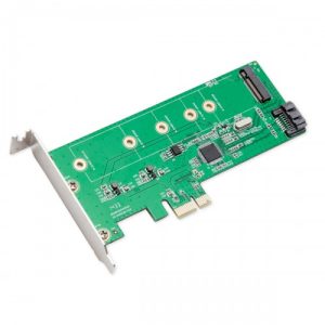 M.2 B or B+M Key Slot SATA III Port PCI-e x1 Controller Card - SI-PEX50069