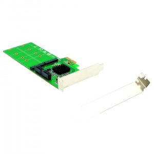 2 M.2 B Key and 2 Port SATA III PCIe 3.0 x2 RAID Expansion Card - SI-PEX50102