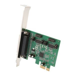 2 Port DB9 Serial and 1 Port DB25 Parallel Printer PCI-Express 2.0 x1 Combo Card - SI-PEX50103