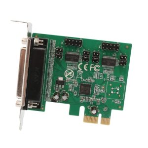 2 Port DB9 Serial and 1 Port DB25 Parallel Printer PCI-Express 2.0 x1 Combo Card - SI-PEX50103