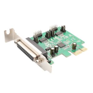 2 Port DB9 Serial and 1 Port DB25 Parallel Printer PCI-Express 2.0 x1 Combo Card - SI-PEX50103