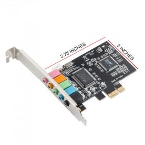 5.1 Channel PCI-e x1 Sound Card - SI-PEX63096