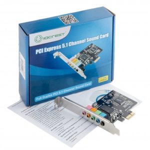 5.1 Channel PCI-e x1 Sound Card - SI-PEX63096