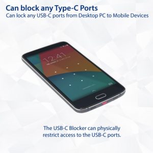 4 Piece USB-C Type-C Port Blocker with Removal Tool - SY-ACC20222