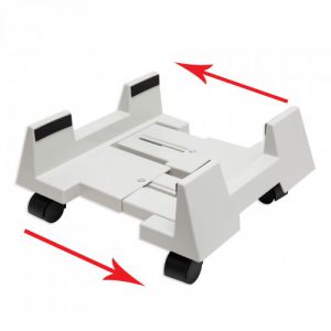 Plastic Stand for ATX Case with Adj. Width with Caster wheels - SY-ACC65009