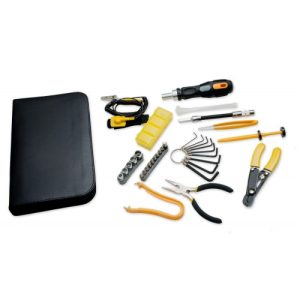 43 Pieces Computer Basic Maintenance Tool Kit, Slim Zipped Case - SY-ACC65051