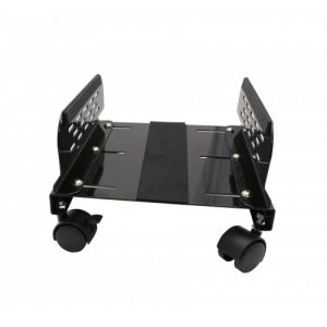 Steel PC Stand for ATX Case with Adj. Width with Caster wheels - SY-ACC65057