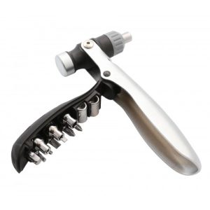 Multi-Function Hand Tools. Serves as Hammer, Ratcheting Screwdriver, Socket Wrench, and Bottle Opener. - SY-ACC65058