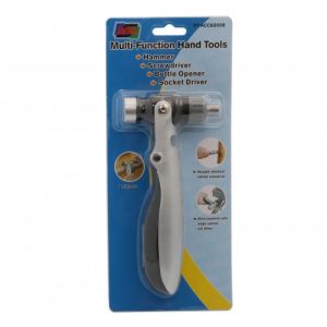 Multi-Function Hand Tools. Serves as Hammer, Ratcheting Screwdriver, Socket Wrench, and Bottle Opener. - SY-ACC65058