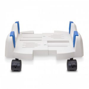 Plastic Stand for ATX Case with Adjustable Width from 5.7" to 9.7" (14.5cm to 24.5cm) with Caster wheels - SY-ACC65089