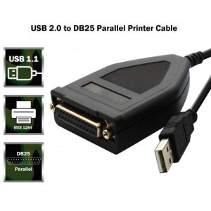 USB 2.0 to DB25 Parallel Printer Cable - SY-ADA10003