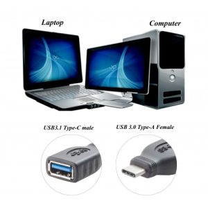 USB 3.0 Type-A Female to USB 3.1 Type-C male - SY-ADA20188