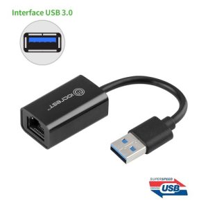 USB 3.0 RJ45 Gigabit 10/100/1000 BaseEthernet LAN Adapter - SY-ADA24052