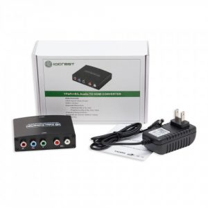 Component (YPbPr) + RCA Audio to HDMI 1.3Converter - SY-ADA31048