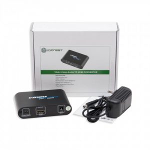 VGA HD15 + 3.5mm Audio to HDMI Converter - SY-ADA31050