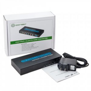 VGA/YPbPr + Audio to HDMI Converter - SY-ADA31058