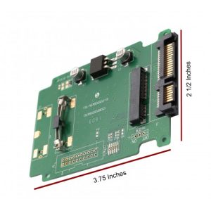 mSATA SSD 50mm to SATA Adapter - SY-ADA40050