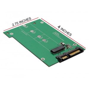 M.2 NGFF SSD to SATA III Adapter with 3.5" Drive Bracket - SY-ADA40086