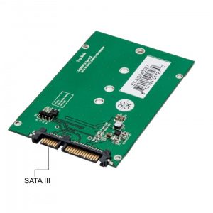 M.2 (NGFF) SSD to SATA III 2.5" Enclosure Adapter - SY-ADA40087