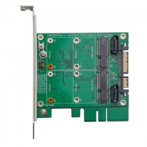 3.5" SATAIII to Dual mSATA RAID Adapter - SY-ADA40101