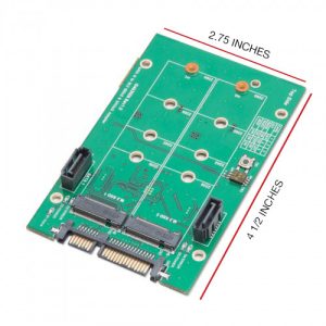 3.5" SATAIII to M.2 SSD RAID Adapter - SY-ADA40102