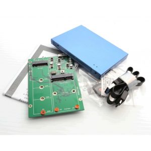 Micro USB 3.1 mSATA and M.2 Enclosure - SY-ADA50098