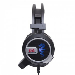 Falcon Over the ear Stereo PC Gaming Headset with Microphone LED lights - SY-AUD63113