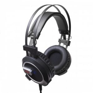 Falcon Over the ear Stereo PC Gaming Headset with Microphone LED lights - SY-AUD63113