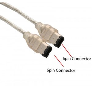 6 ft 1394A 6-pin to 6-pin Cable - SY-CAB-F6