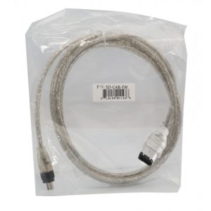 6 ft 1394A 6-pin to 4-pin Cable - SD-CAB-FW