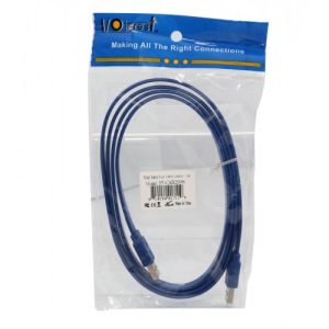 USB 3.0 Flat Cable, 1.5-Meter, Blue Color - SY-CAB20096