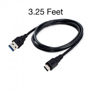 3 ft USB 3.1 Type-C to Type-A Data Cable - SY-CAB20176