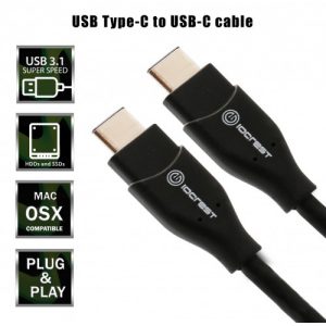 1 Meter USB 3.1 Type-C to Type-C Cable - SY-CAB20191