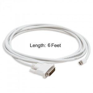 6 ft Mini DisplayPort 1.2 to DVI-D DL Cable - SY-CAB33022