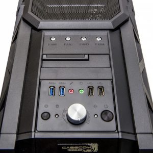 Halcones Full Tower ATX Computer PC Gaming Case CL-86 - SY-CSE53001