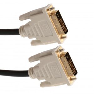 30 ft DVI Dual Link Male to Male Cable Gold Plated Connector - SY-DVID-MM30