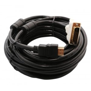 30 ft DVI Dual Link (24+1) to HDMI Male-Male Cable, Gold Plated - SY-DVIHDMI-MM30