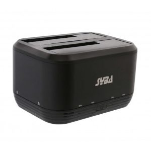 USB 3.0 Dual Bay SATA HDD Docking Station - SY-ENC50091