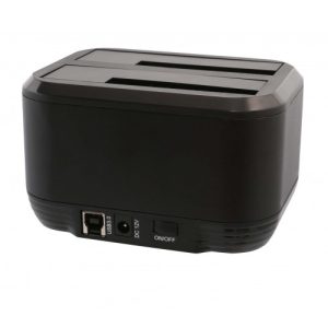 USB 3.0 Dual Bay SATA HDD Docking Station - SY-ENC50091