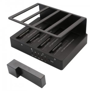 USB 3.0 or eSATA 4 Bay HDD Dock with RAID 0/1/3/5/10 - SY-ENC50092