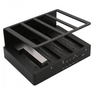 USB 3.0 or eSATA 4 Bay HDD Dock with RAID 0/1/3/5/10 - SY-ENC50092