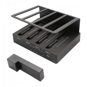 USB 3.0 or eSATA 4 Bay HDD Dock with PC Less Cloning function - SY-ENC50093