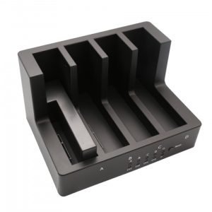 USB 3.0 or eSATA 4 Bay HDD Dock with RAID 0/1/3/5/10 Support - SY-ENC50094