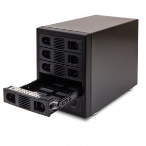 4 Bay 2.5" and 3.5" SATA Hard Drive External USB 3.0 and eSATA Hard Drive Enclosure - SY-ENC50104