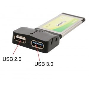 Single Port USB 3.0 and 1 Port USB 2.0 34mm ExpressCard - SY-EXP20055