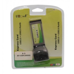 Single Port USB 3.0 and 1 Port USB 2.0 34mm ExpressCard - SY-EXP20055