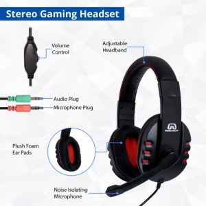 PC Gaming USB RGB Accessories Starter Kit: Gaming Keyboard - Gaming Mouse - Gaming Headset. - SY-KIT53005