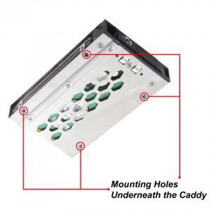 4 Bay 2.5" SATA Drive Mobile Rack for 5.25" Drive Bay - SY-MRA25038