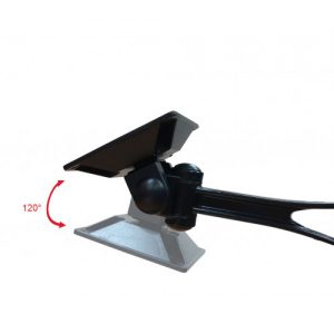 Premium Aluminum Single Monitor Stand, Swivel VESA Mount with C Clamp for Computer Screens