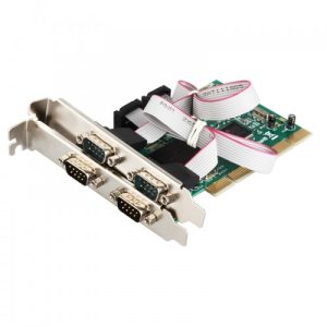 4 Port DB9 Serial PCI 32 Bit Card - SY-PCI15002